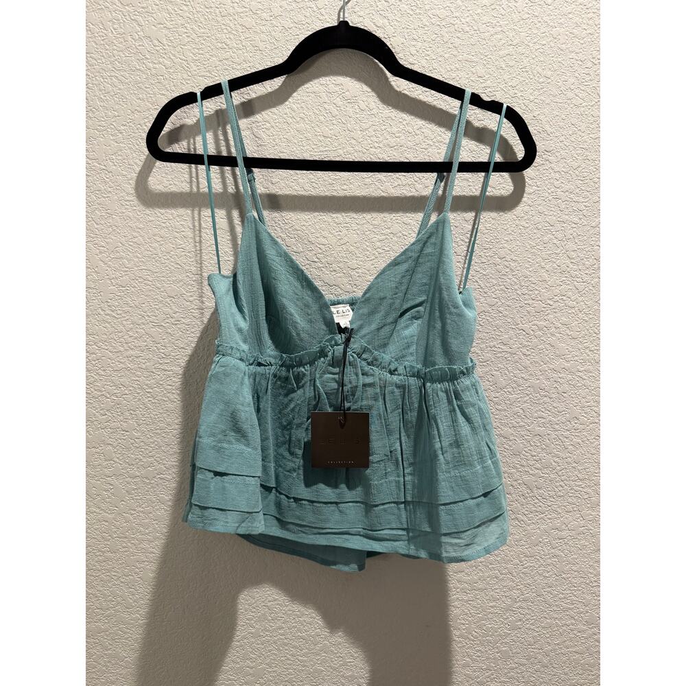 Le Lis Collection Flowy Tiered Cami Tank Top –‎ NWT Large